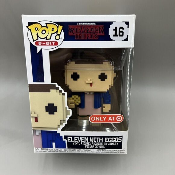 Funko Pop! 8-Bit: Stranger Things Eleven with Eggos #16 Only @ Target Vinyl NEW - Picture 1 of 8